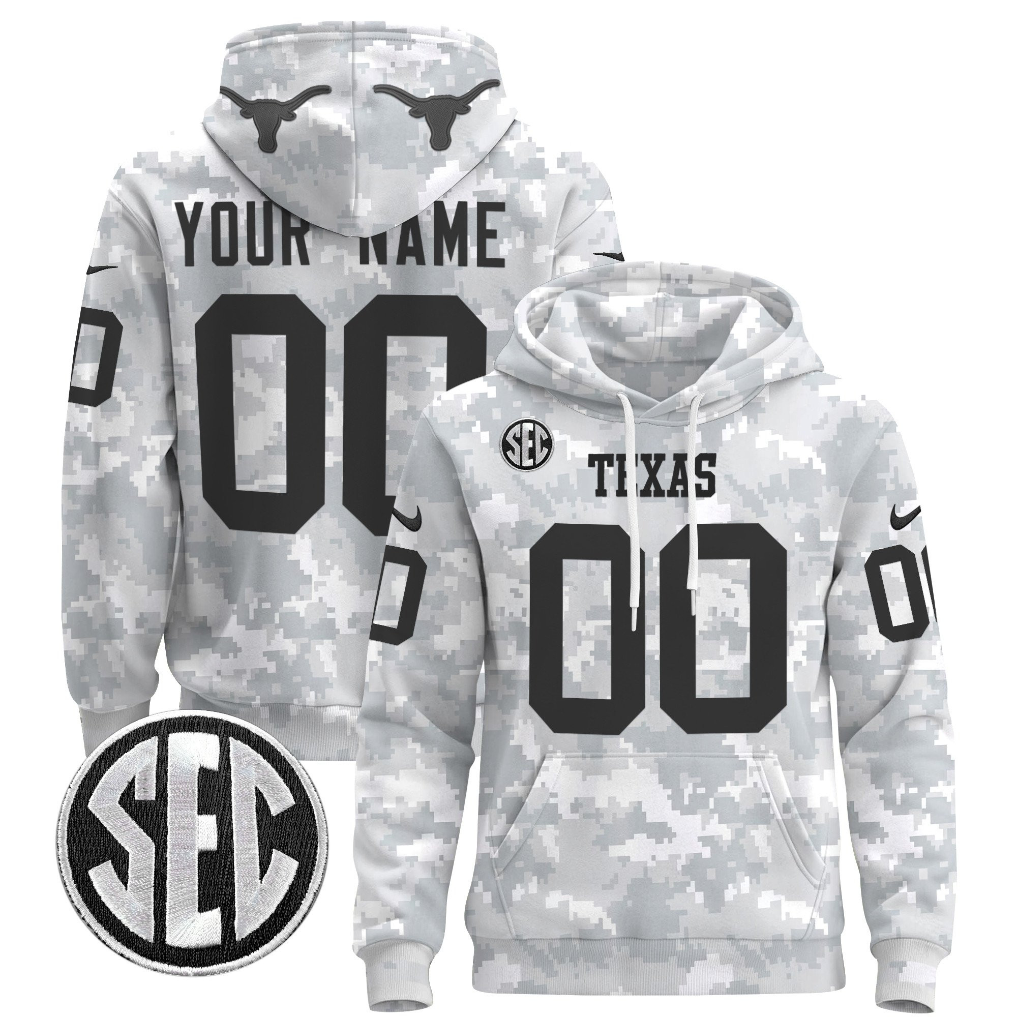 Texas Longhorns Football Hoodie - Famjoys Texas Longhorns Football Hoodie - Famjoys