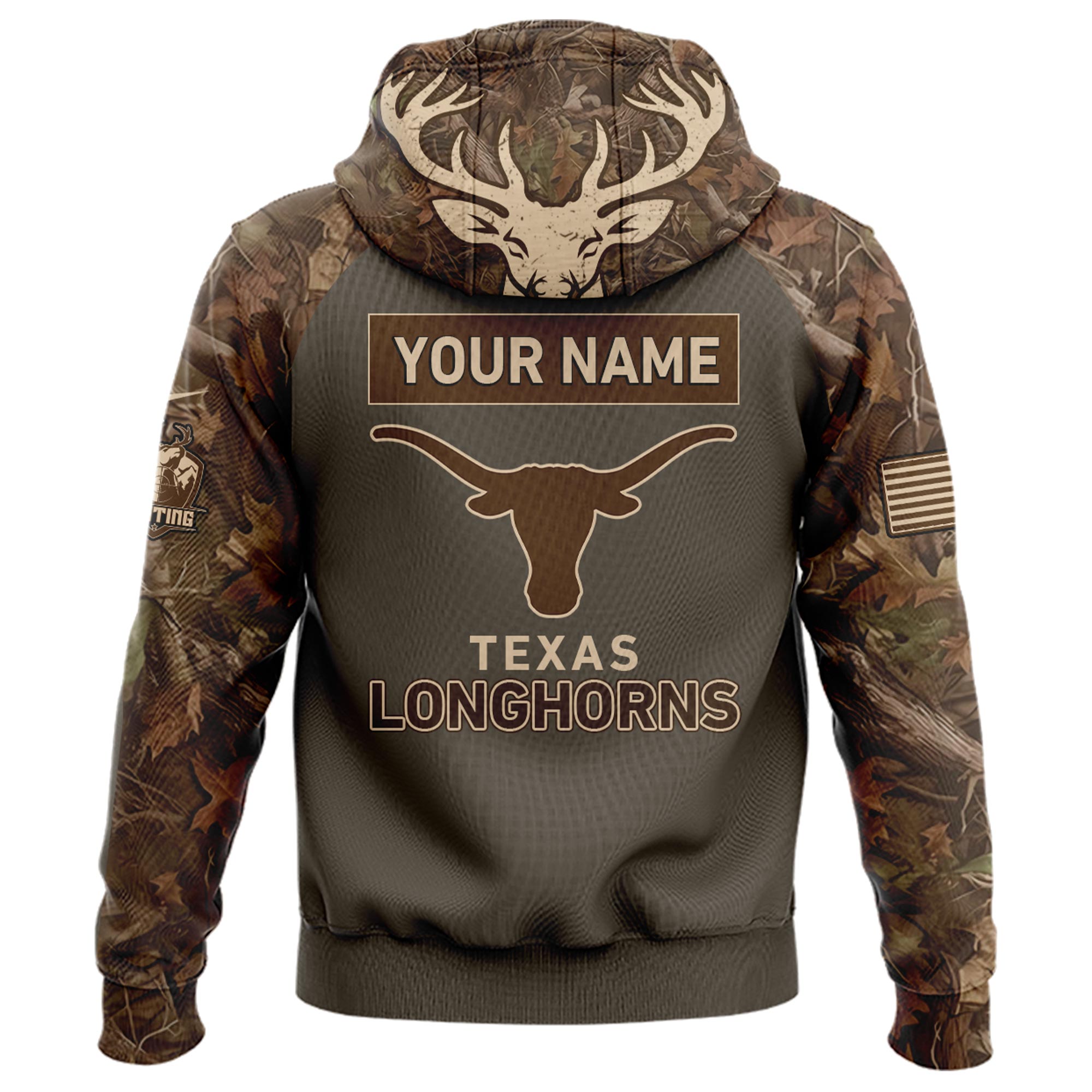 Texas Longhorns Hoodie x Hunting s - Famjoys Texas Longhorns Hoodie x Hunting s - Famjoys