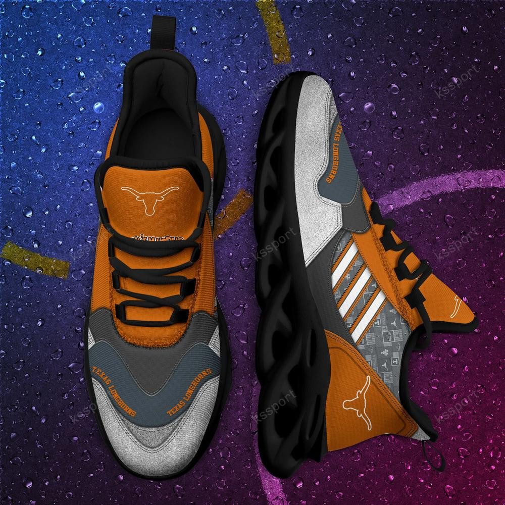 Texas Longhorns Max Soul Clunky, Running Sneakers - Famjoys Texas Longhorns Max Soul Clunky, Running Sneakers - Famjoys