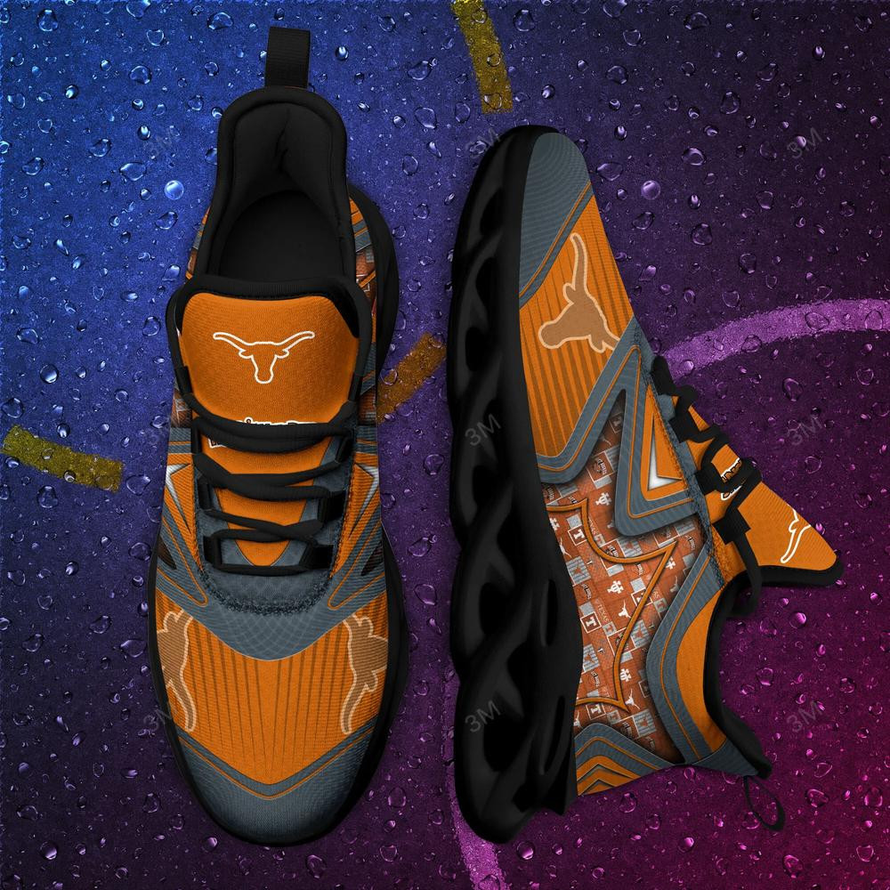 Texas Longhorns Max Soul Clunky Shoes - Famjoys Texas Longhorns Max Soul Clunky Shoes - Famjoys