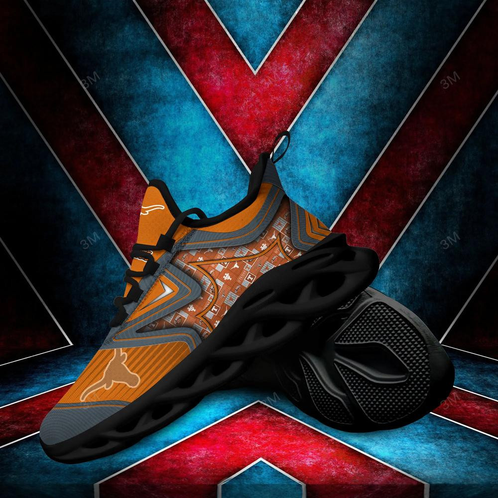 Texas Longhorns Max Soul Clunky Shoes - Famjoys Texas Longhorns Max Soul Clunky Shoes - Famjoys