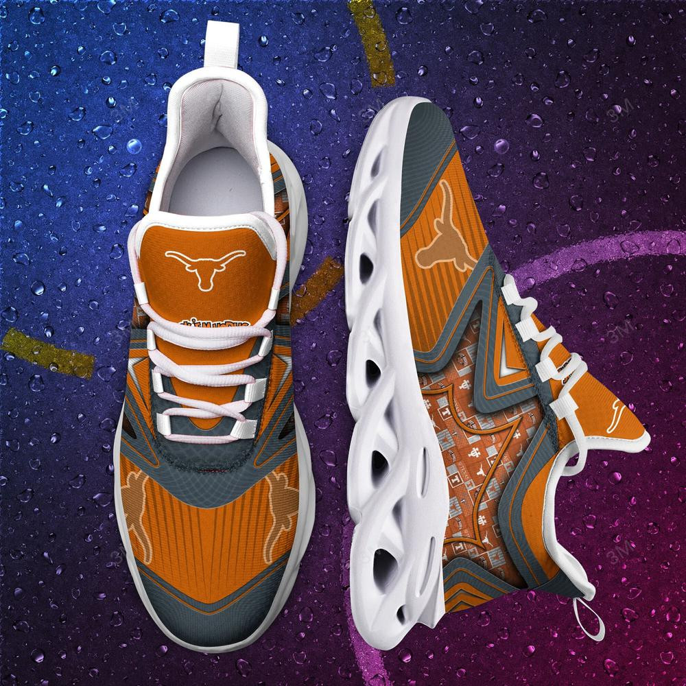 Texas Longhorns Max Soul Clunky Shoes - Famjoys Texas Longhorns Max Soul Clunky Shoes - Famjoys