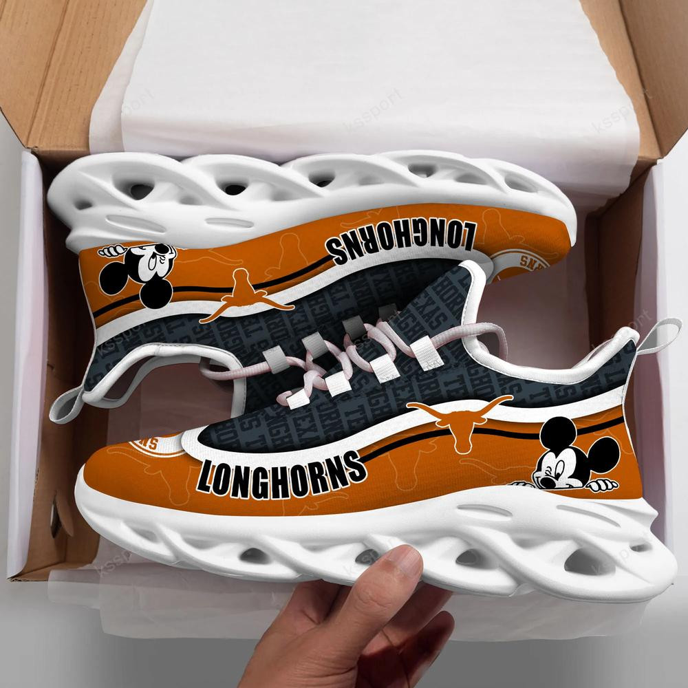 Texas Longhorns Max Soul Clunky Sneakers - Famjoys Texas Longhorns Max Soul Clunky Sneakers - Famjoys