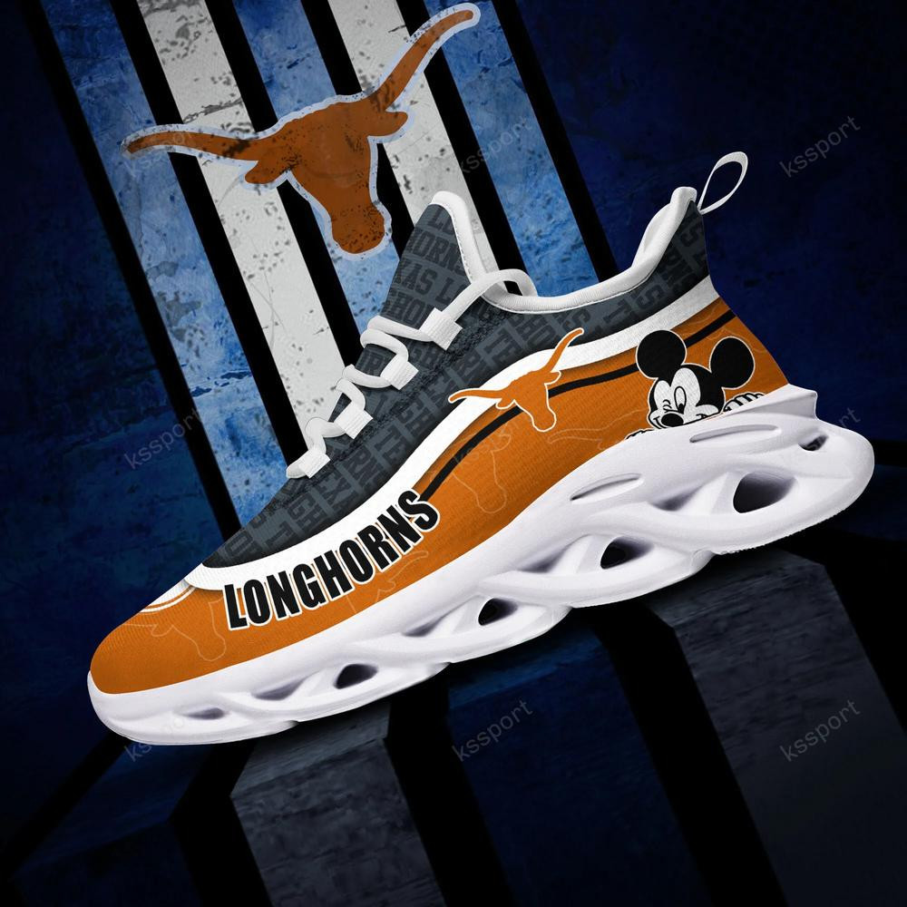 Texas Longhorns Max Soul Clunky Sneakers - Famjoys Texas Longhorns Max Soul Clunky Sneakers - Famjoys