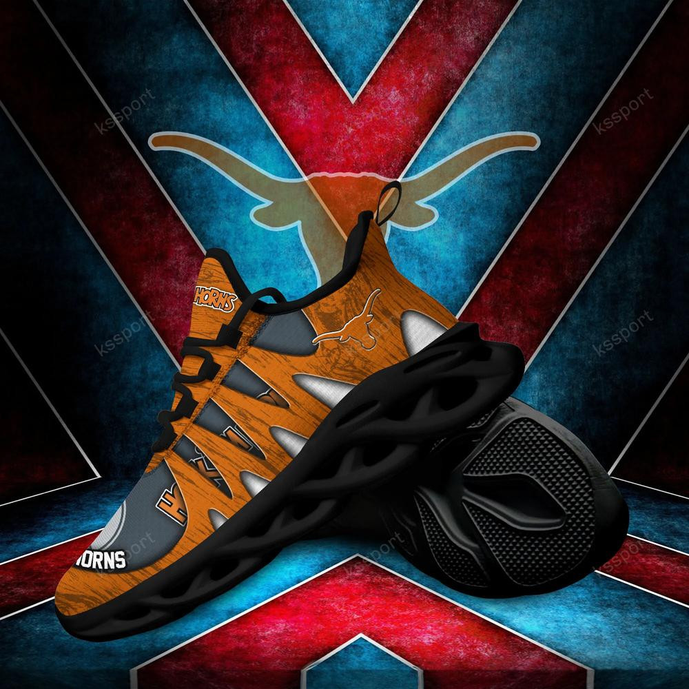 Texas Longhorns Max Soul Shoes, Running Sneakers - Famjoys Texas Longhorns Max Soul Shoes, Running Sneakers - Famjoys