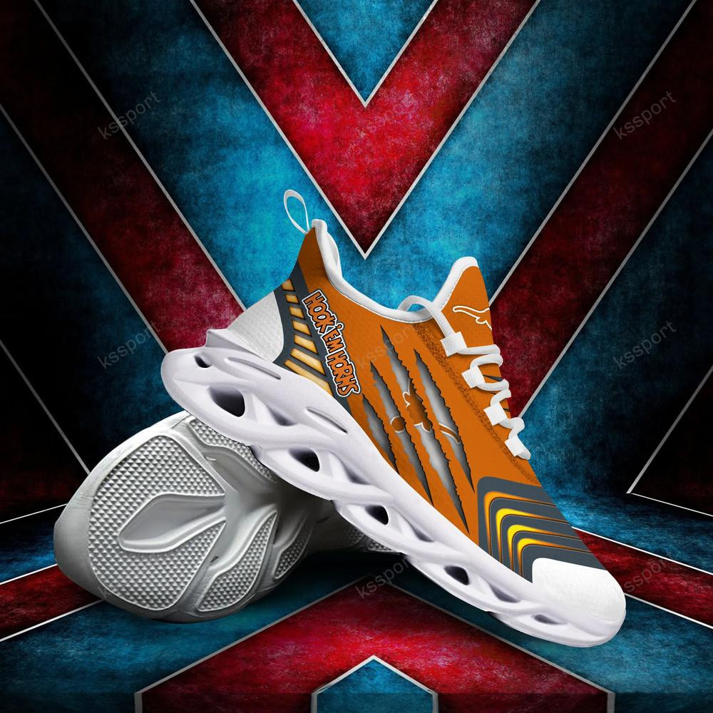 Texas Longhorns Max Soul Sneakers Chunky - Famjoys Texas Longhorns Max Soul Sneakers Chunky - Famjoys