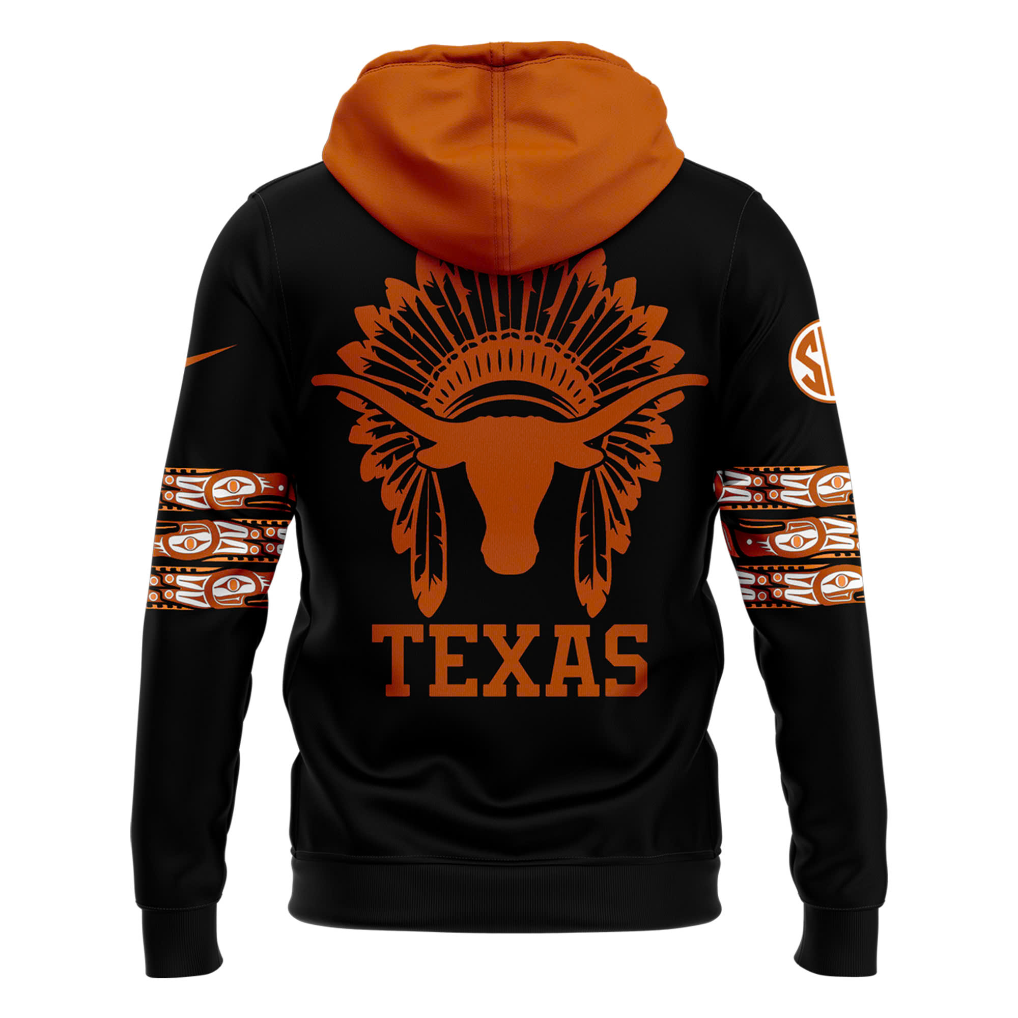 Texas Longhorns Native American Heritage Month Premium Pullover Hoodie - Famjoys Texas Longhorns Native American Heritage Month Premium Pullover Hoodie - Famjoys