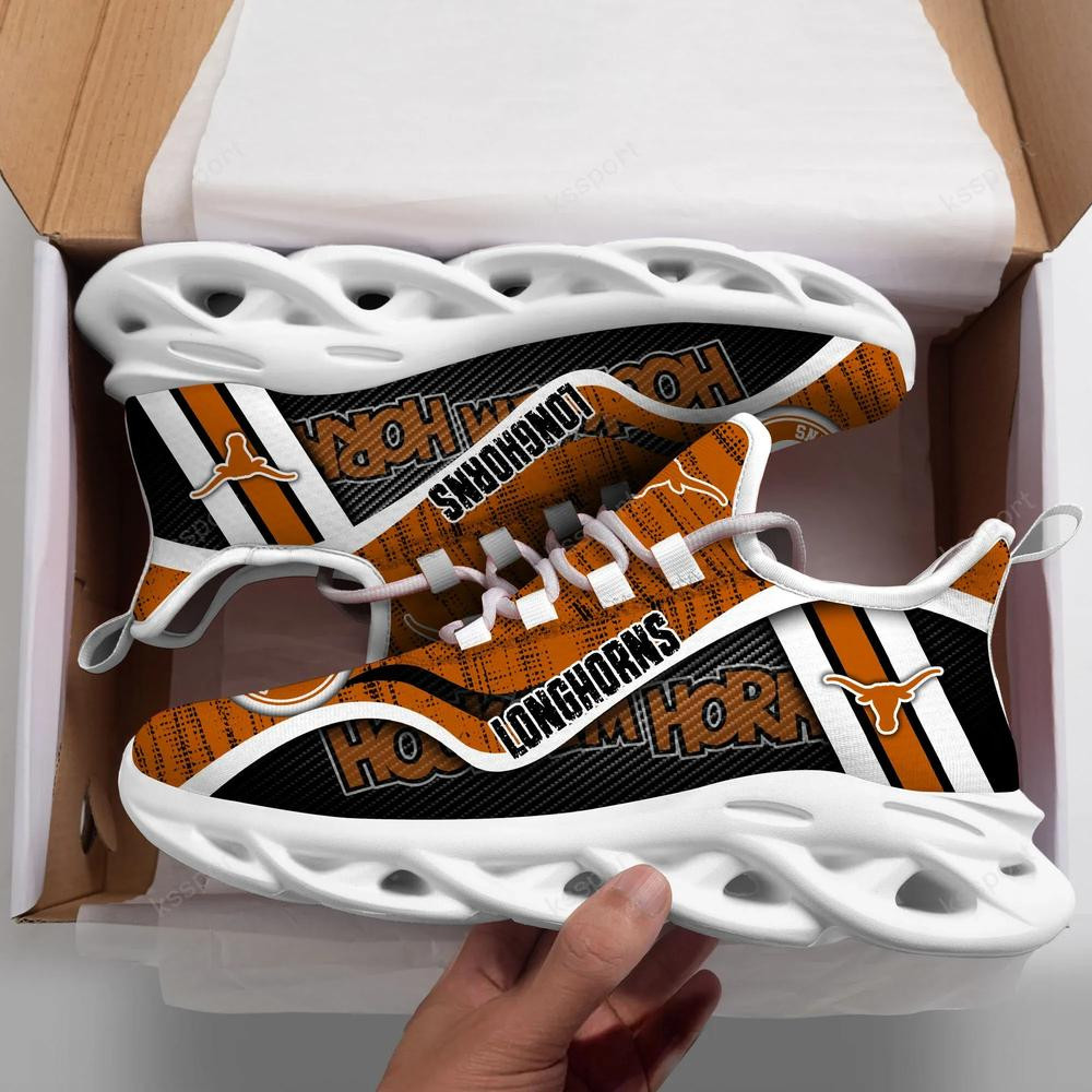 Texas Longhorns Personalized Max Soul Shoes 2022 - Famjoys Texas Longhorns Personalized Max Soul Shoes 2022 - Famjoys