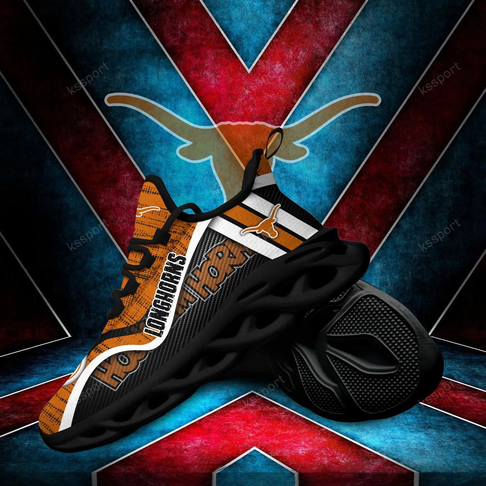 Texas Longhorns Personalized Max Soul Shoes 2022 - Famjoys Texas Longhorns Personalized Max Soul Shoes 2022 - Famjoys