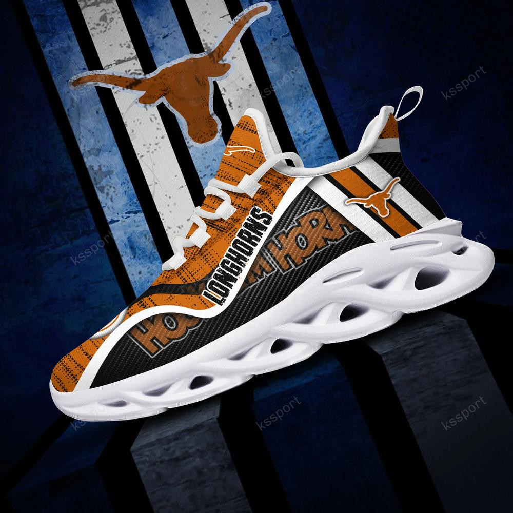 Texas Longhorns Personalized Max Soul Shoes 2022 - Famjoys Texas Longhorns Personalized Max Soul Shoes 2022 - Famjoys