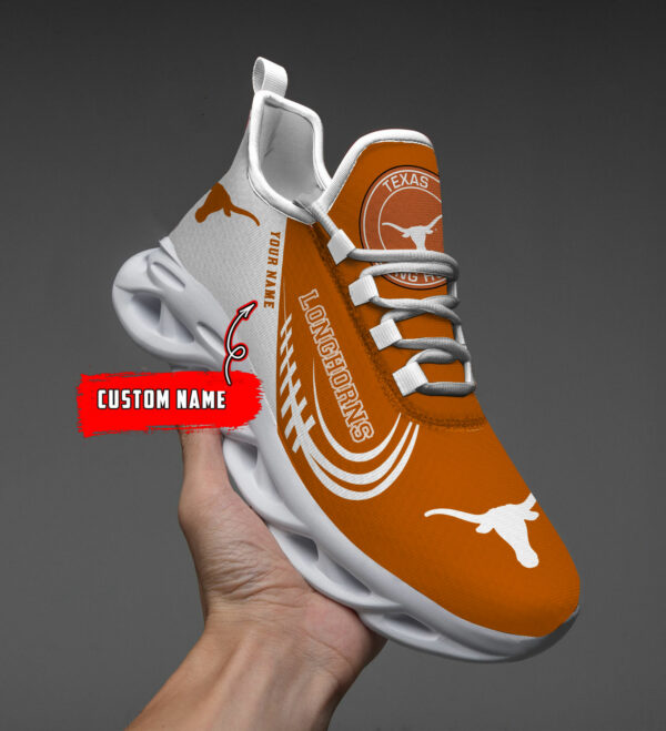Texas Longhorns PERSONALIZED MAX SOUL SHOES T1 - Famjoys Texas Longhorns PERSONALIZED MAX SOUL SHOES T1 - Famjoys