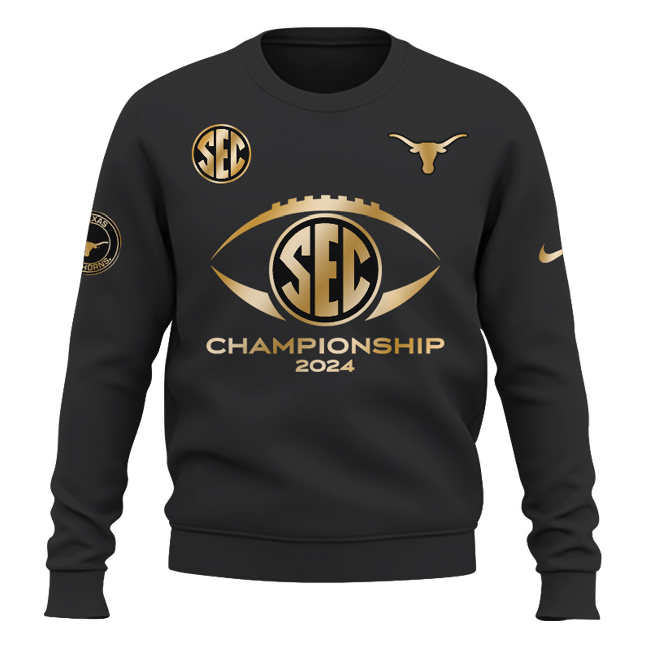 Texas Longhorns Southeastern Conference Champions Sweatshirt - Famjoys Texas Longhorns Southeastern Conference Champions Sweatshirt - Famjoys