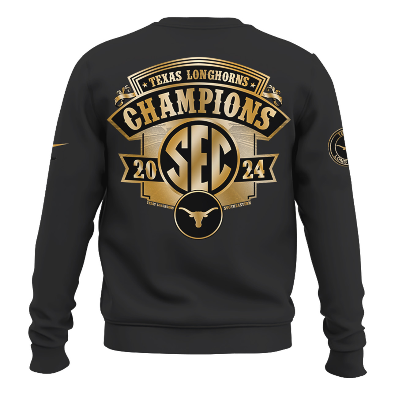 Texas Longhorns Southeastern Conference Champions Sweatshirt - Famjoys Texas Longhorns Southeastern Conference Champions Sweatshirt - Famjoys