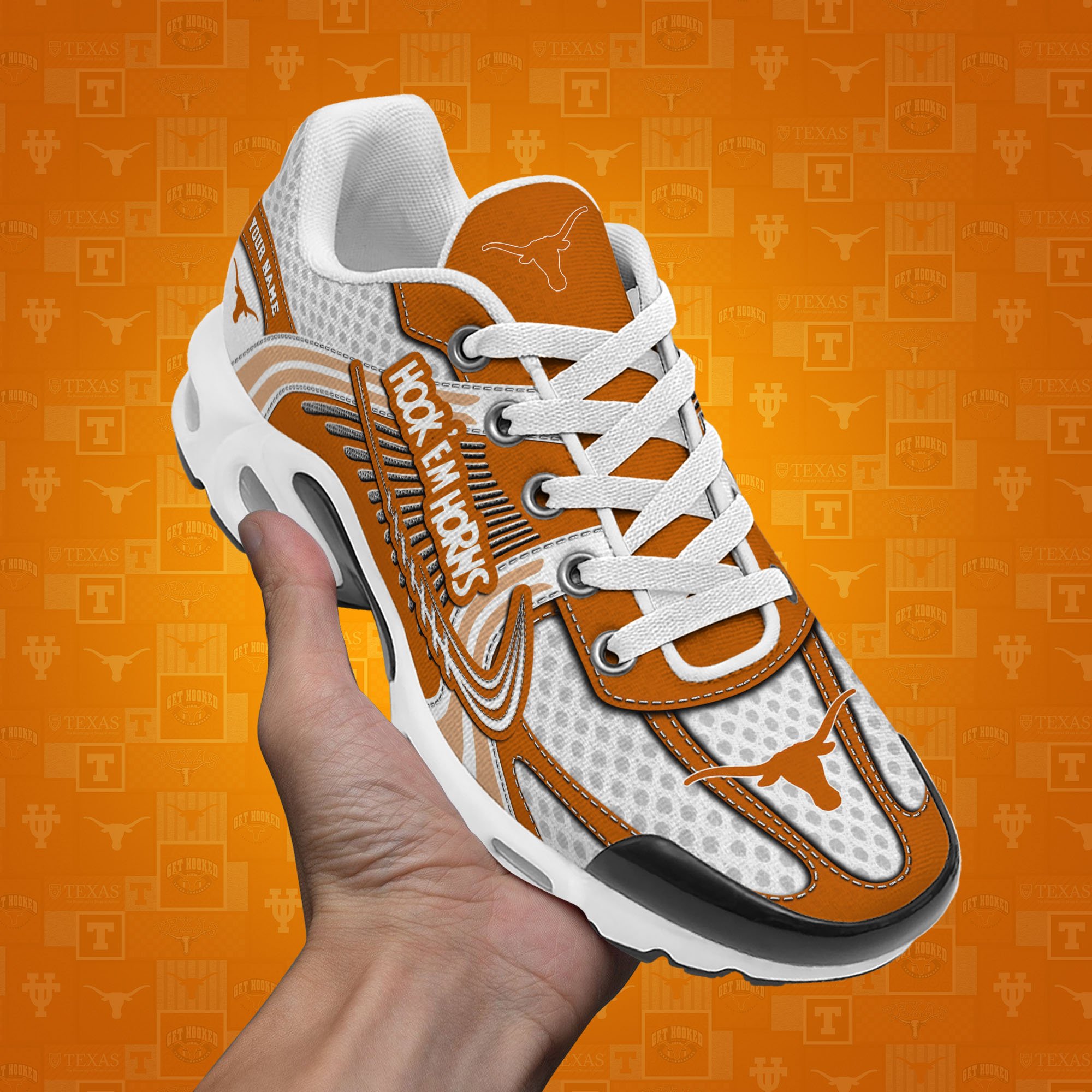 Texas Longhorns TN Shoes Custom Your Name, Sport Shoes, Gifts For Fans, Sport Gifts For Him ETRG-62360 - Famjoys Texas Longhorns TN Shoes Custom Your Name, Sport Shoes, Gifts For Fans, Sport Gifts For Him ETRG-62360 - Famjoys