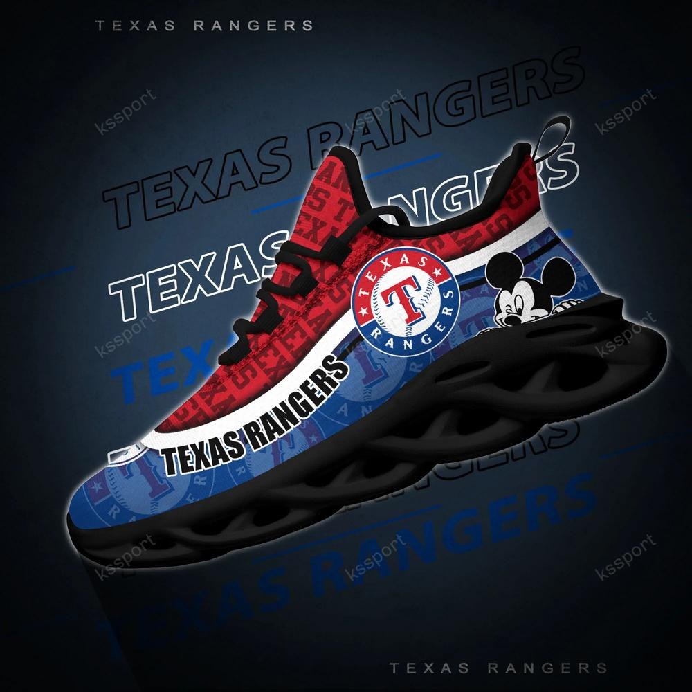 Texas Rangers Max Soul Clunky Sneakers - Famjoys Texas Rangers Max Soul Clunky Sneakers - Famjoys