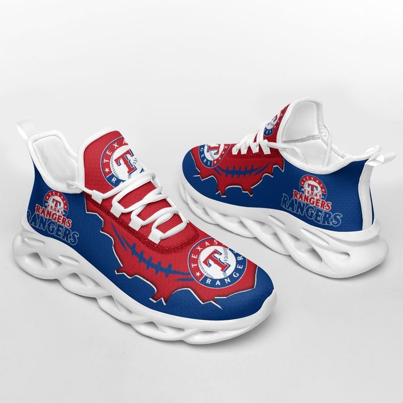 Texas Rangers Max Soul Shoes NEW020260 - Famjoys Texas Rangers Max Soul Shoes NEW020260 - Famjoys