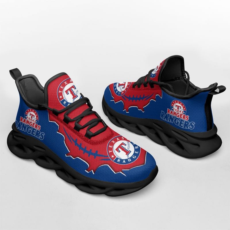 Texas Rangers Max Soul Shoes NEW020260 - Famjoys Texas Rangers Max Soul Shoes NEW020260 - Famjoys