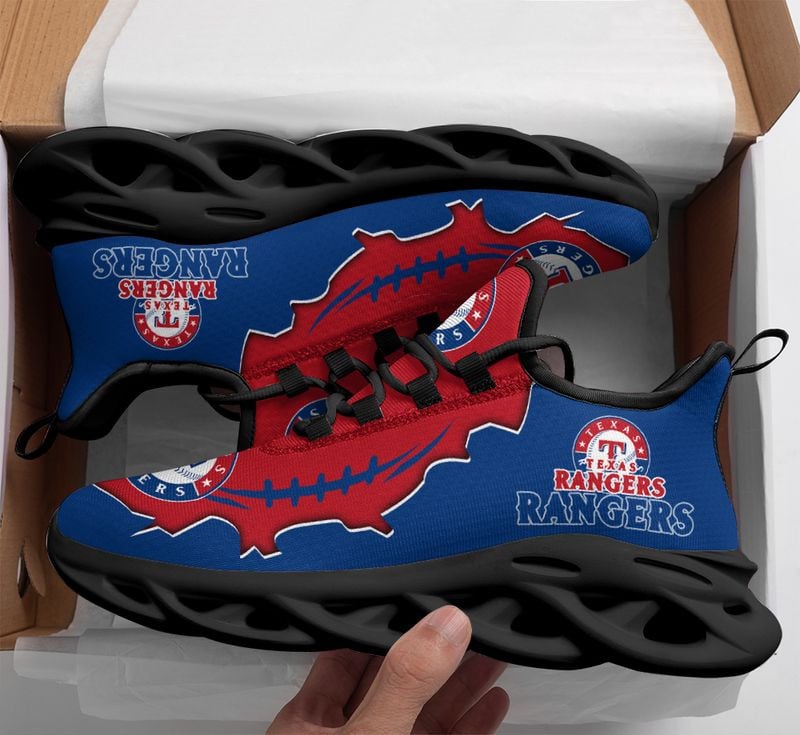 Texas Rangers Max Soul Shoes NEW020260 - Famjoys Texas Rangers Max Soul Shoes NEW020260 - Famjoys