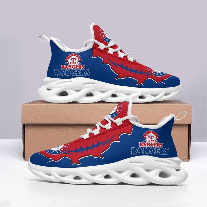 Texas Rangers Max Soul Shoes NEW020260 - Famjoys Texas Rangers Max Soul Shoes NEW020260 - Famjoys