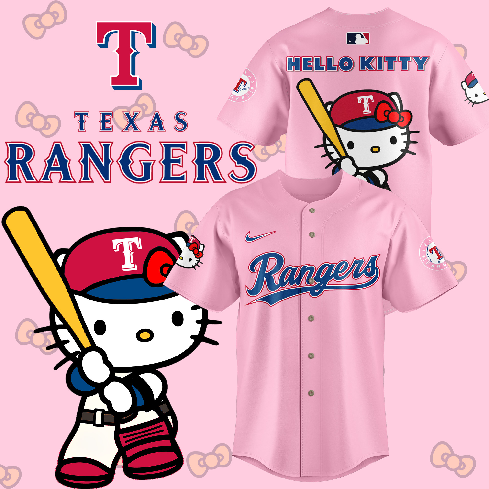 Texas Rangers Night Jersey 2024 - Famjoys Texas Rangers Night Jersey 2024 - Famjoys