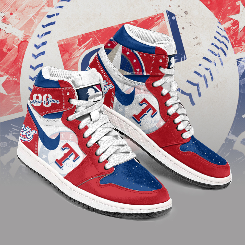 Texas Rangers shoes - Famjoys Texas Rangers shoes - Famjoys