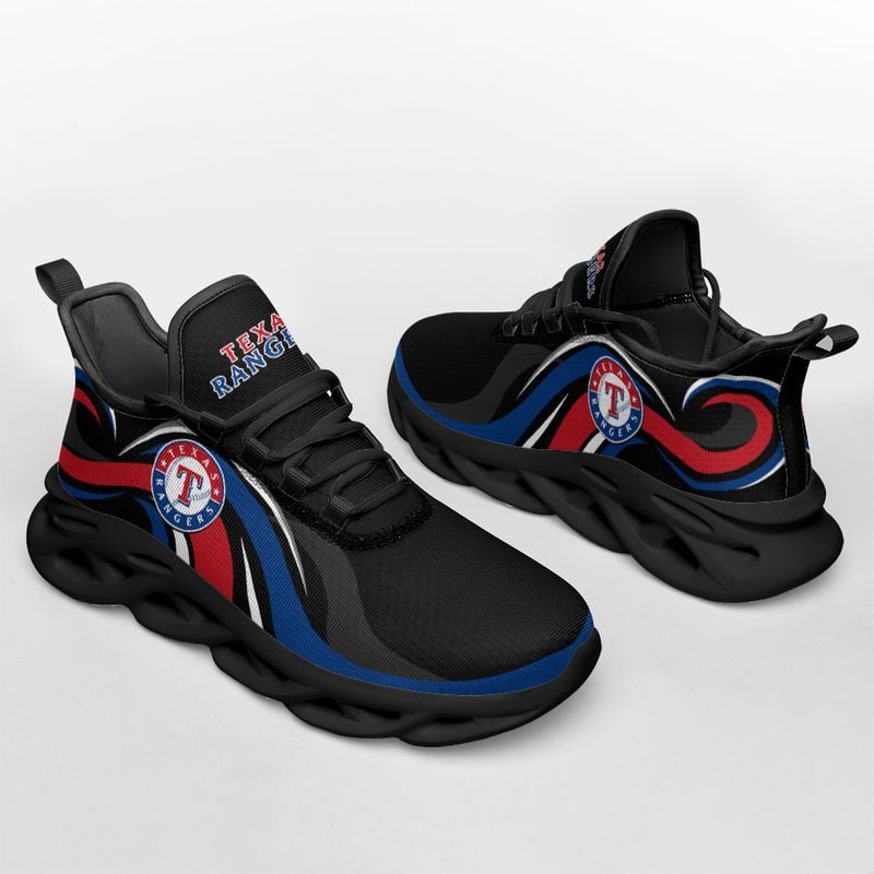 Texas Rangers Wavy Style Max Soul Shoes NEW054760 - Famjoys Texas Rangers Wavy Style Max Soul Shoes NEW054760 - Famjoys