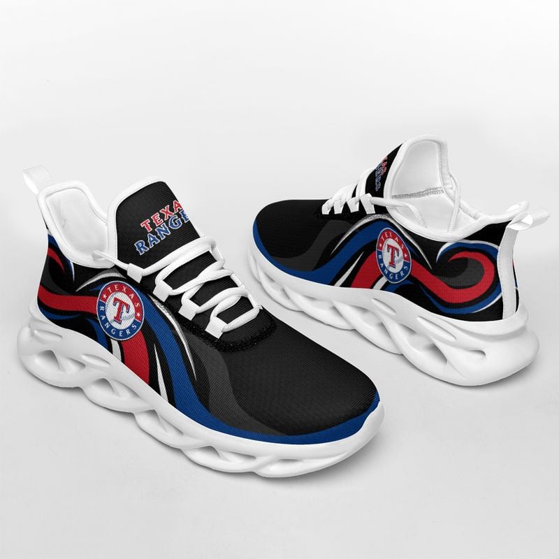 Texas Rangers Wavy Style Max Soul Shoes NEW054760 - Famjoys Texas Rangers Wavy Style Max Soul Shoes NEW054760 - Famjoys