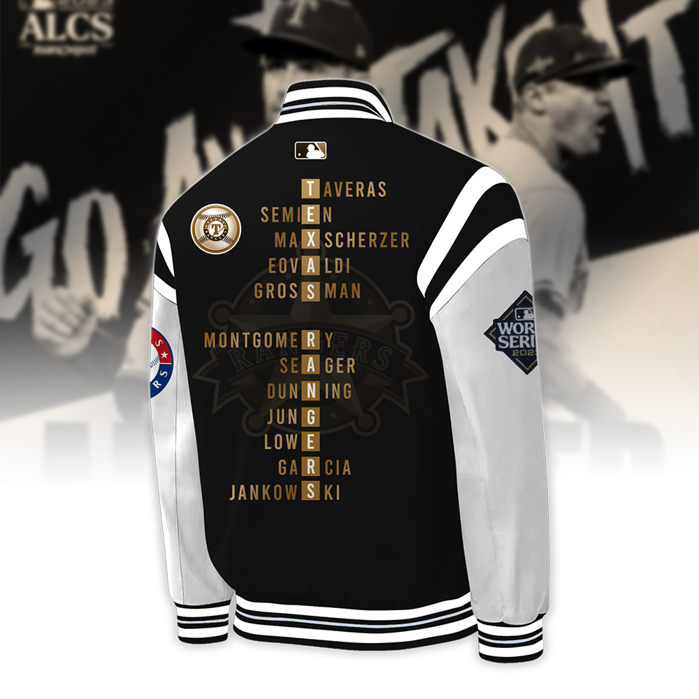 Texas Rangers World Series Champions Baseball Jacket - Famjoys Texas Rangers World Series Champions Baseball Jacket - Famjoys