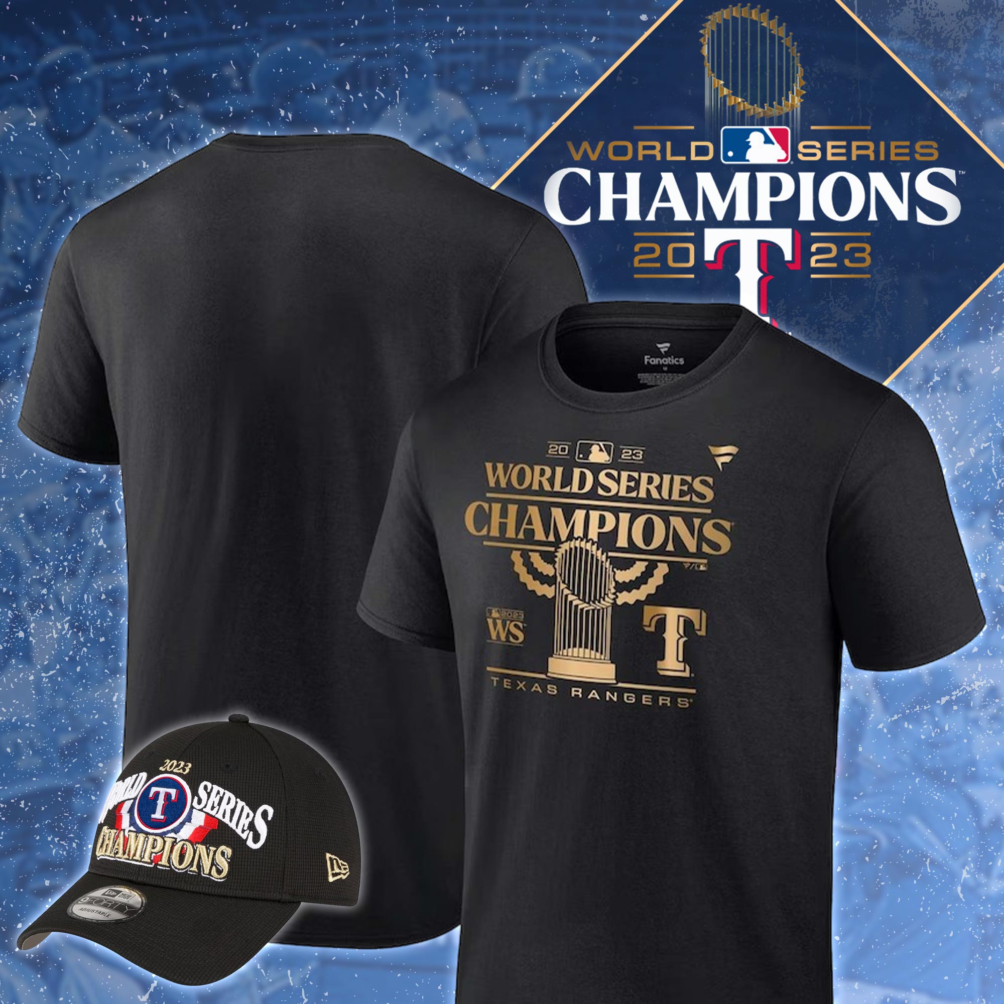 Texas Rangers World Series Champions - Famjoys Texas Rangers World Series Champions - Famjoys