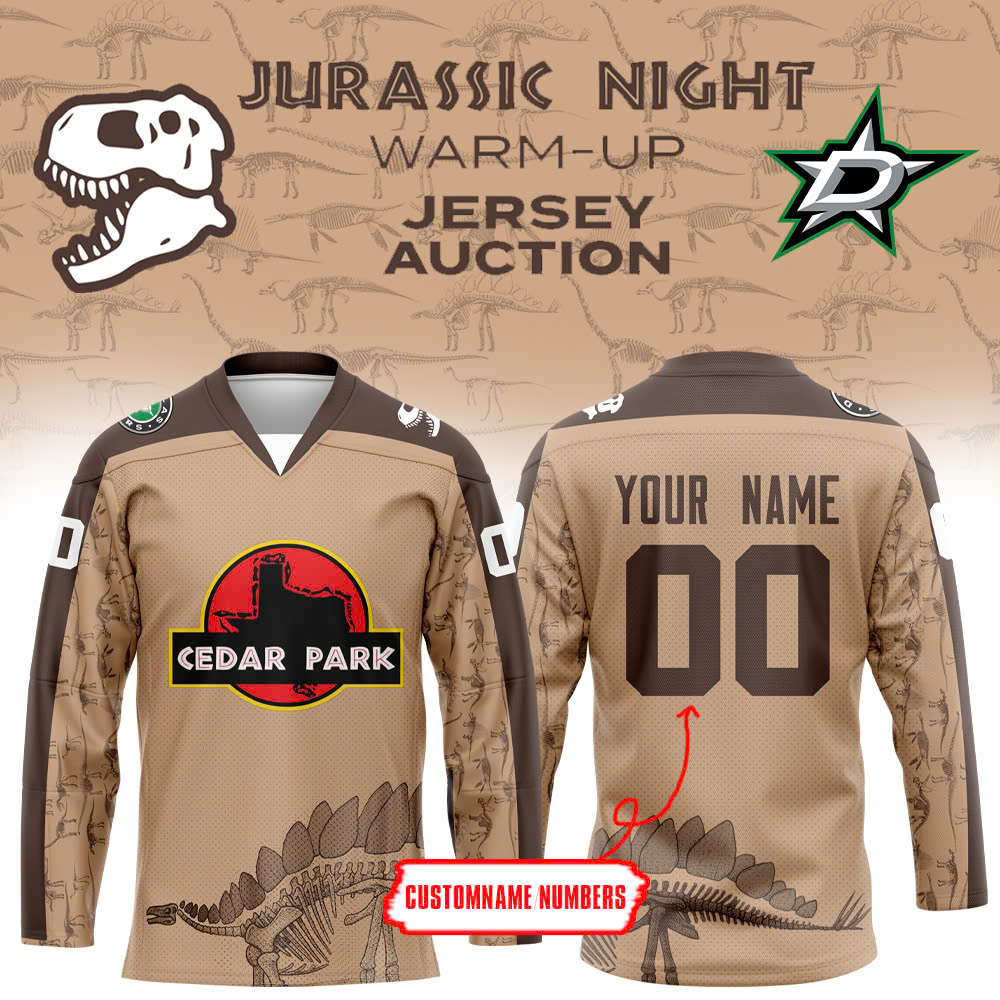 Texas Stars Jurassic Night jersey - Famjoys Texas Stars Jurassic Night jersey - Famjoys