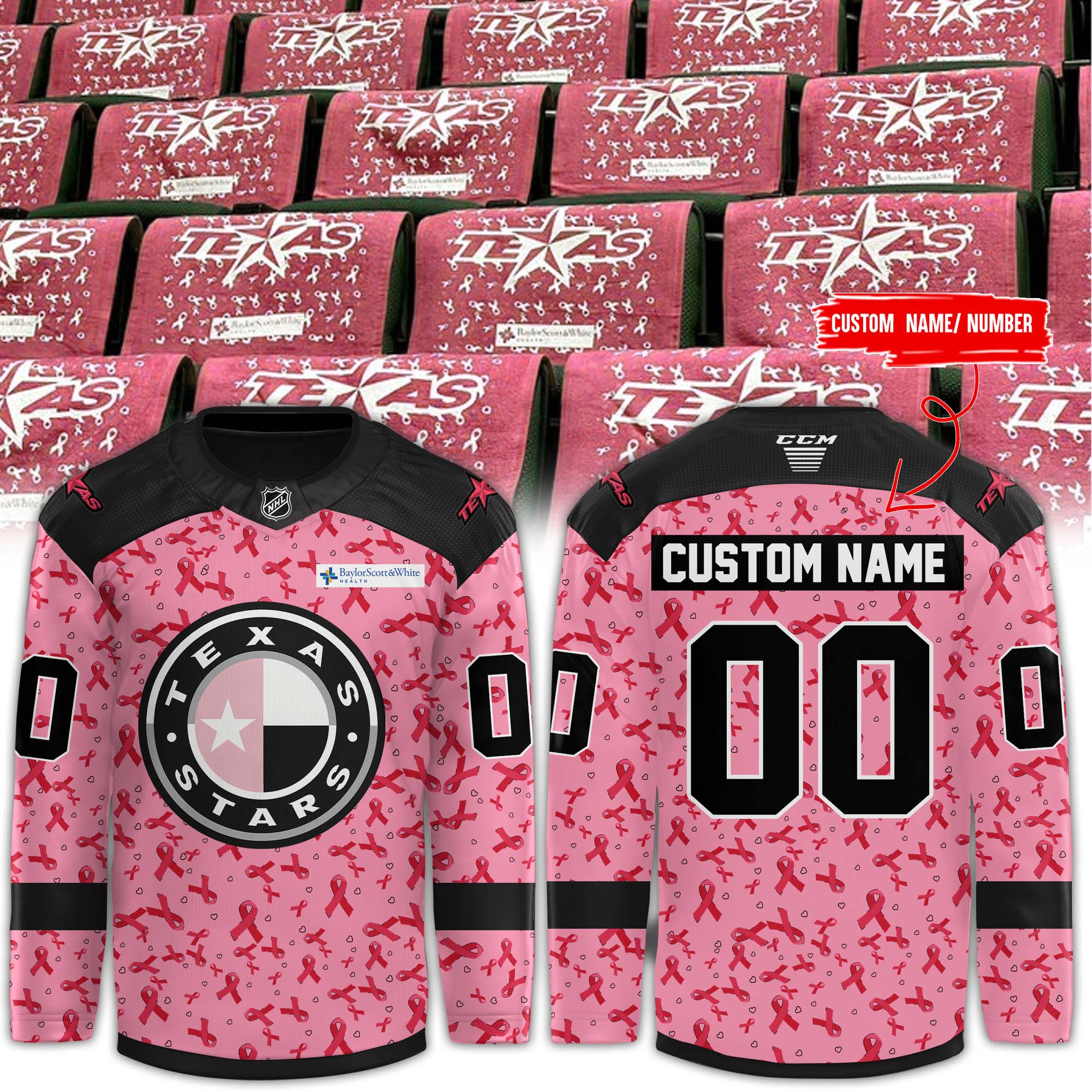 Texas Stars New 2025 Jersey - Famjoys Texas Stars New 2025 Jersey - Famjoys