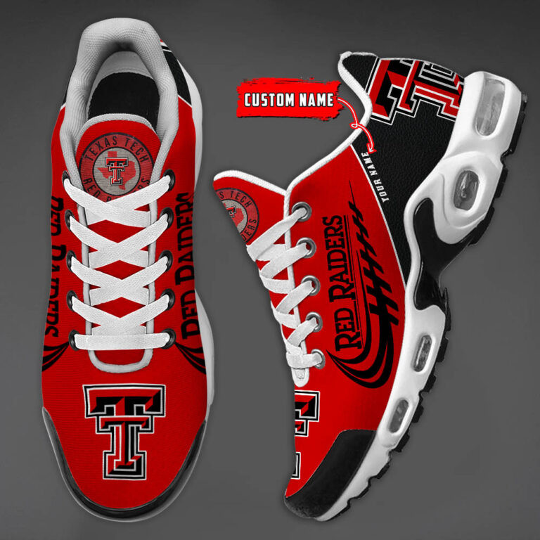 Texas Tech Red Raiders Custom Name TN Shoes DS001 - Famjoys Texas Tech Red Raiders Custom Name TN Shoes DS001 - Famjoys