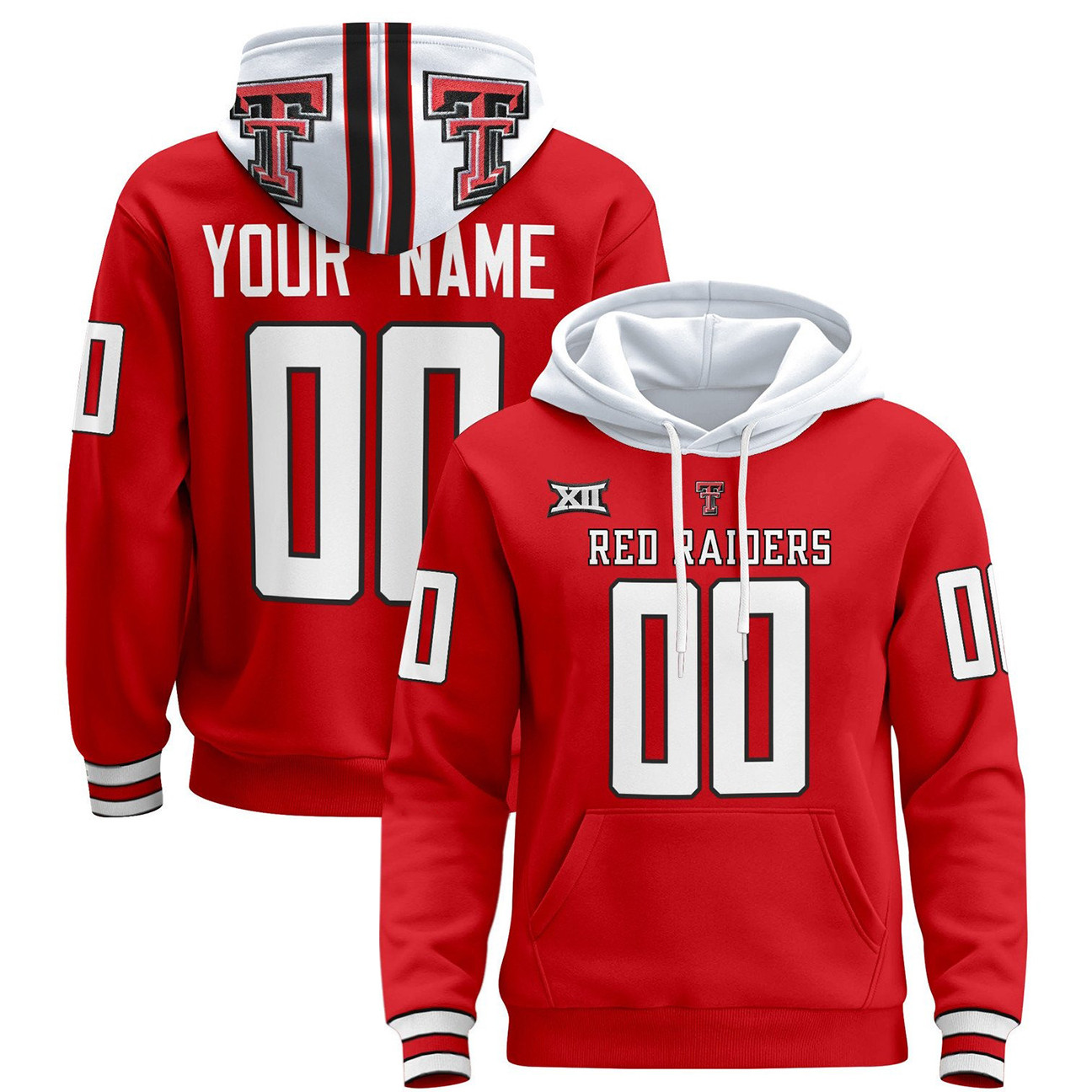 Texas Tech Red Raiders Football Hoodie - Famjoys Texas Tech Red Raiders Football Hoodie - Famjoys