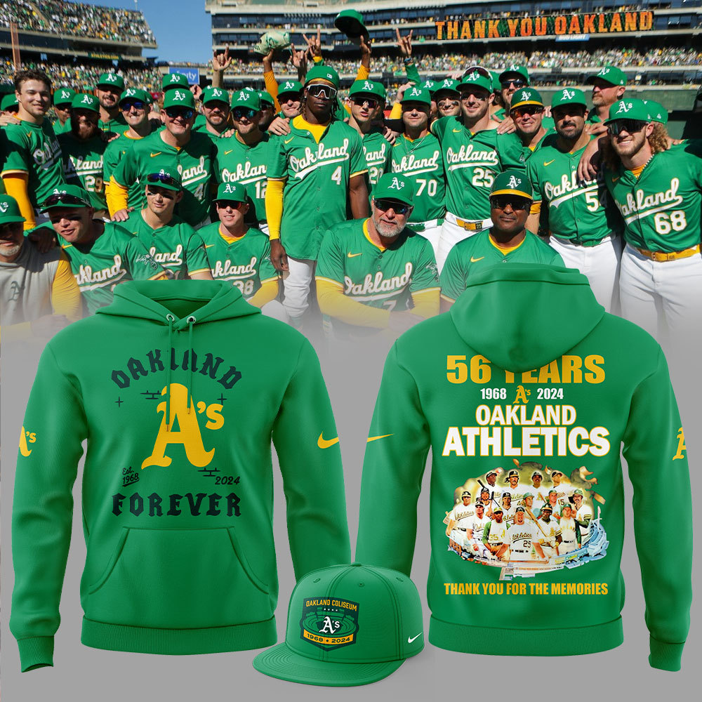 Thank You Oakland Athletics Hoodie 2024+NT27092410ID10DS10 - Famjoys Thank You Oakland Athletics Hoodie 2024+NT27092410ID10DS10 - Famjoys