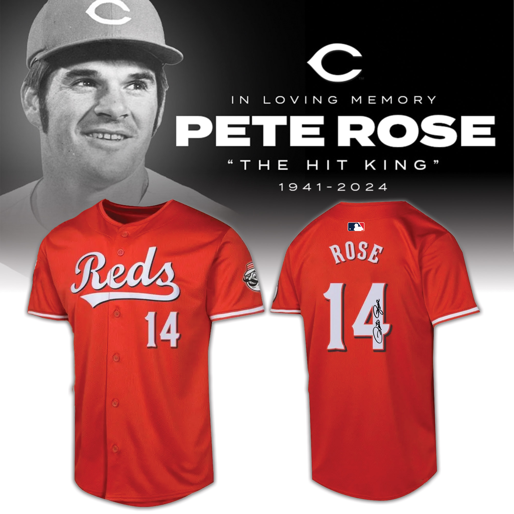 Thank You Pete Rose 14 Baseball Jersey s - Famjoys Thank You Pete Rose 14 Baseball Jersey s - Famjoys