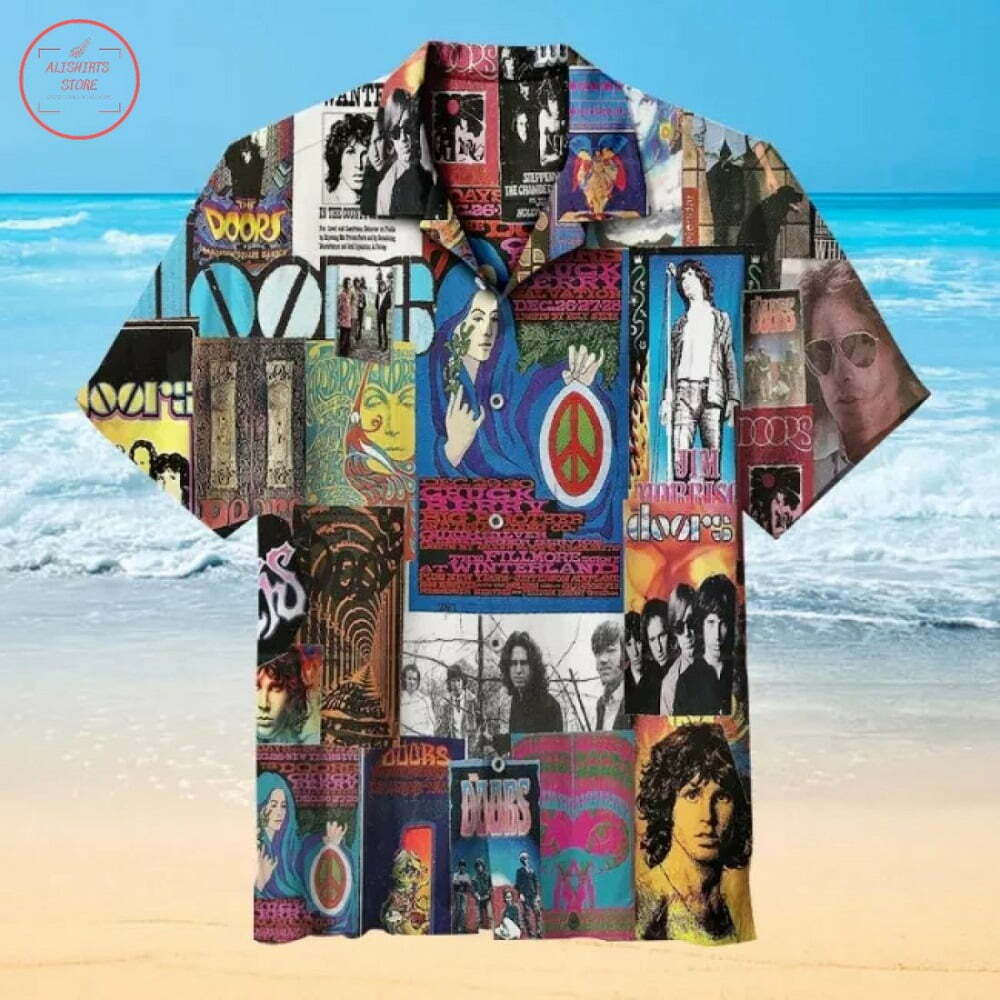 The Doors Band Hawaiian Shirt - Famjoys The Doors Band Hawaiian Shirt - Famjoys