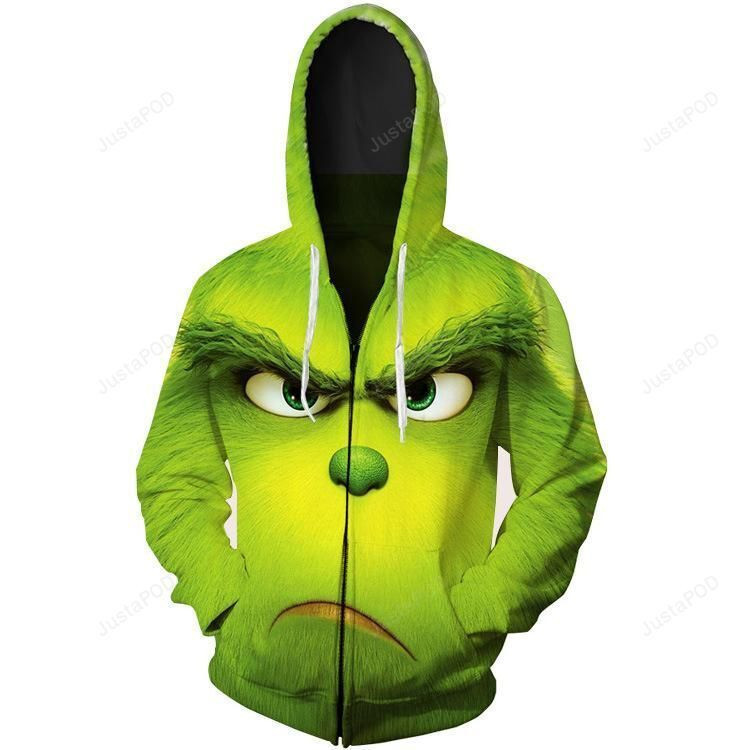 The Grinch Hoodie & Zip Hoodie - Famjoys The Grinch Hoodie & Zip Hoodie - Famjoys