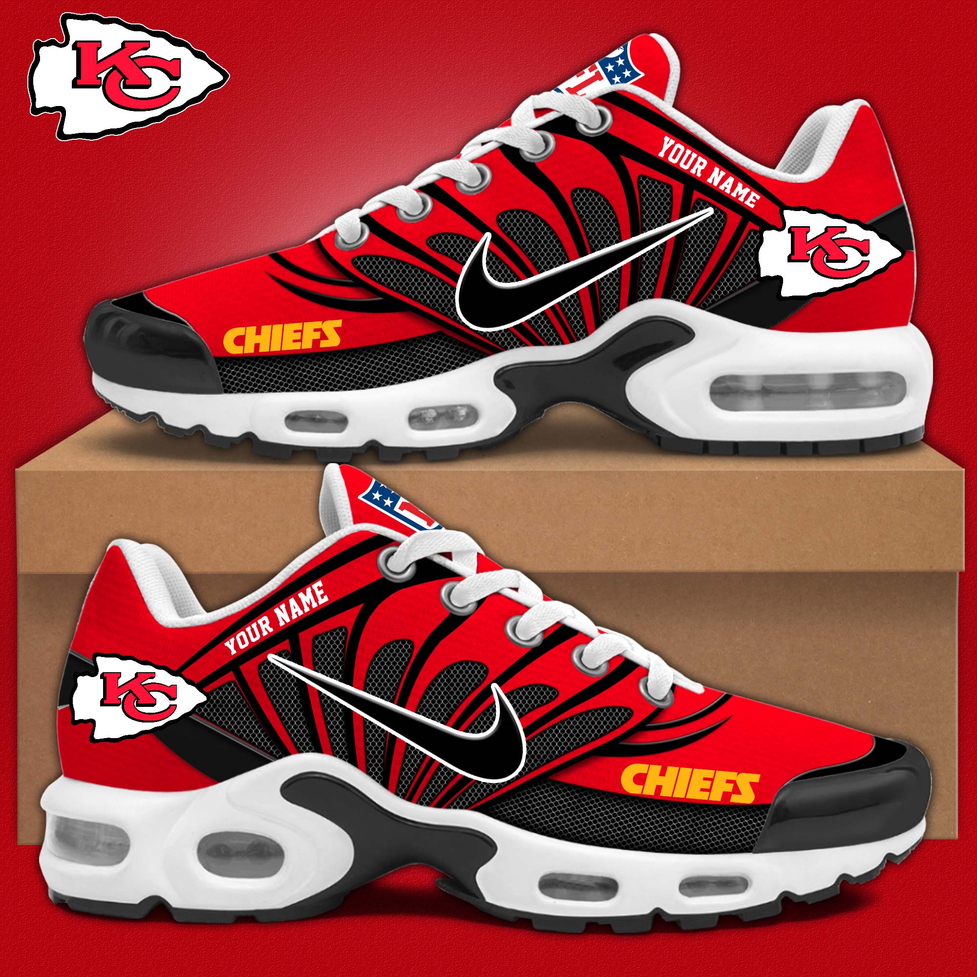 The Kansas City Chief Shoes - Famjoys The Kansas City Chief Shoes - Famjoys