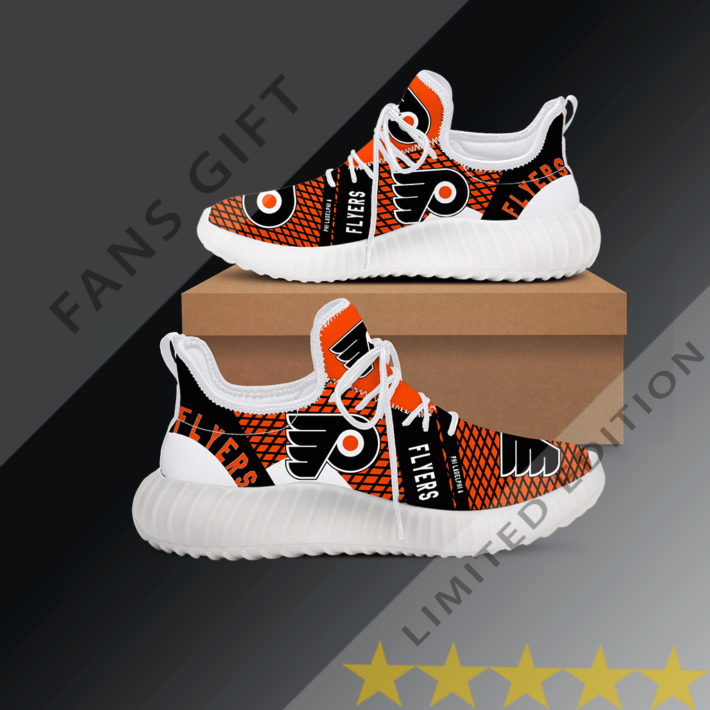 The Philadelphia Flyers YZ Shoes -v4 - Famjoys The Philadelphia Flyers YZ Shoes -v4 - Famjoys