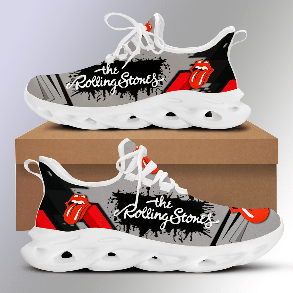 The Rolling Stones OW Grey Shoes - Famjoys The Rolling Stones OW Grey Shoes - Famjoys