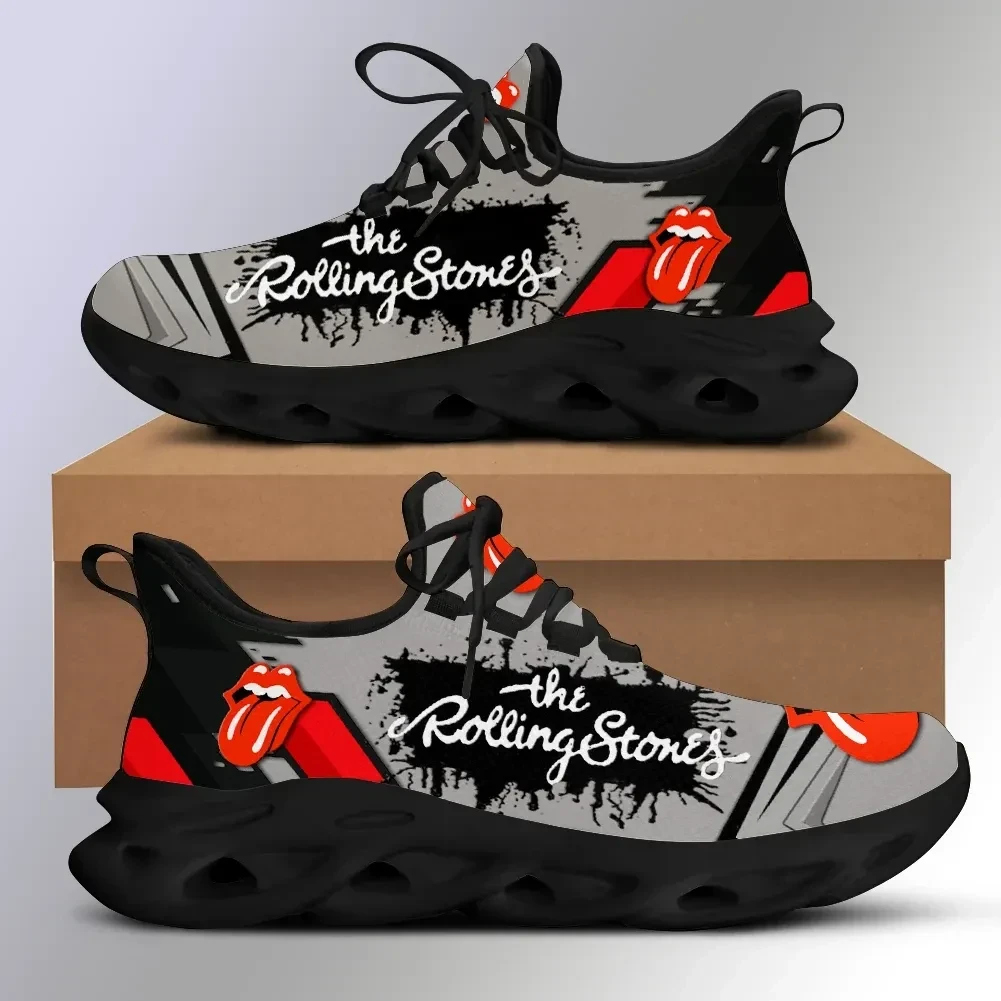 The Rolling Stones OW Grey Shoes - Famjoys The Rolling Stones OW Grey Shoes - Famjoys