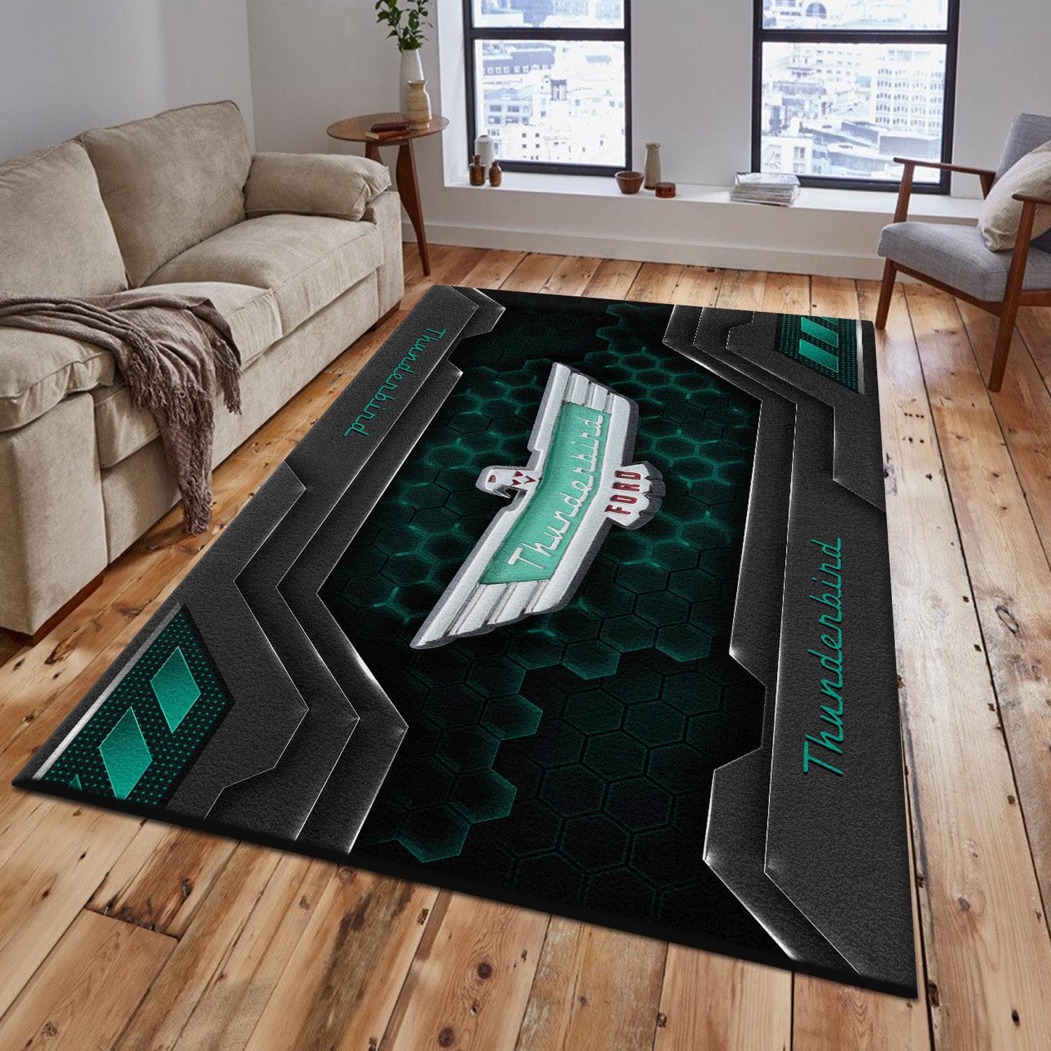 Thunderbird Area Rugs 0338 - Famjoys Thunderbird Area Rugs 0338 - Famjoys