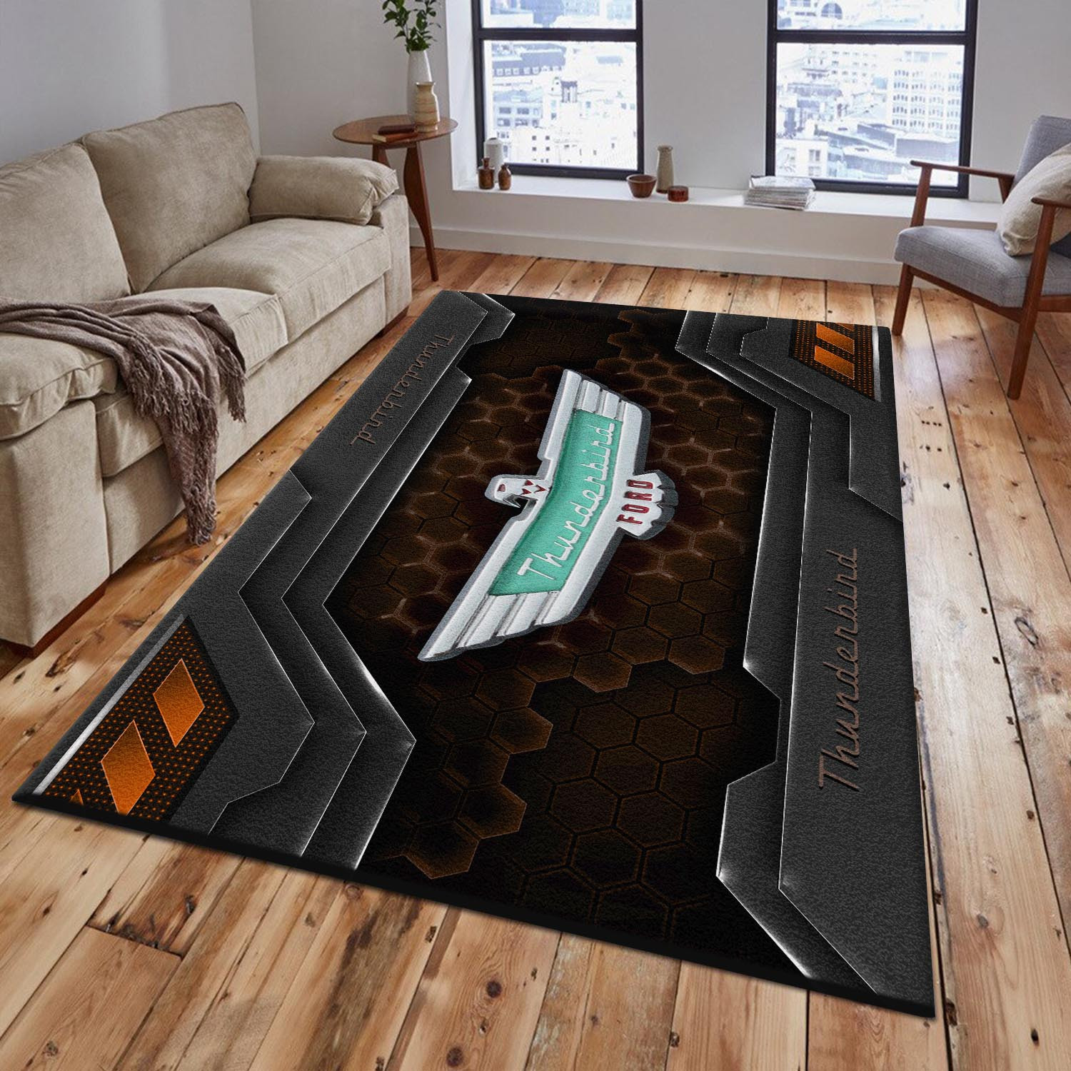 Thunderbird Area Rugs 0338 - Famjoys Thunderbird Area Rugs 0338 - Famjoys