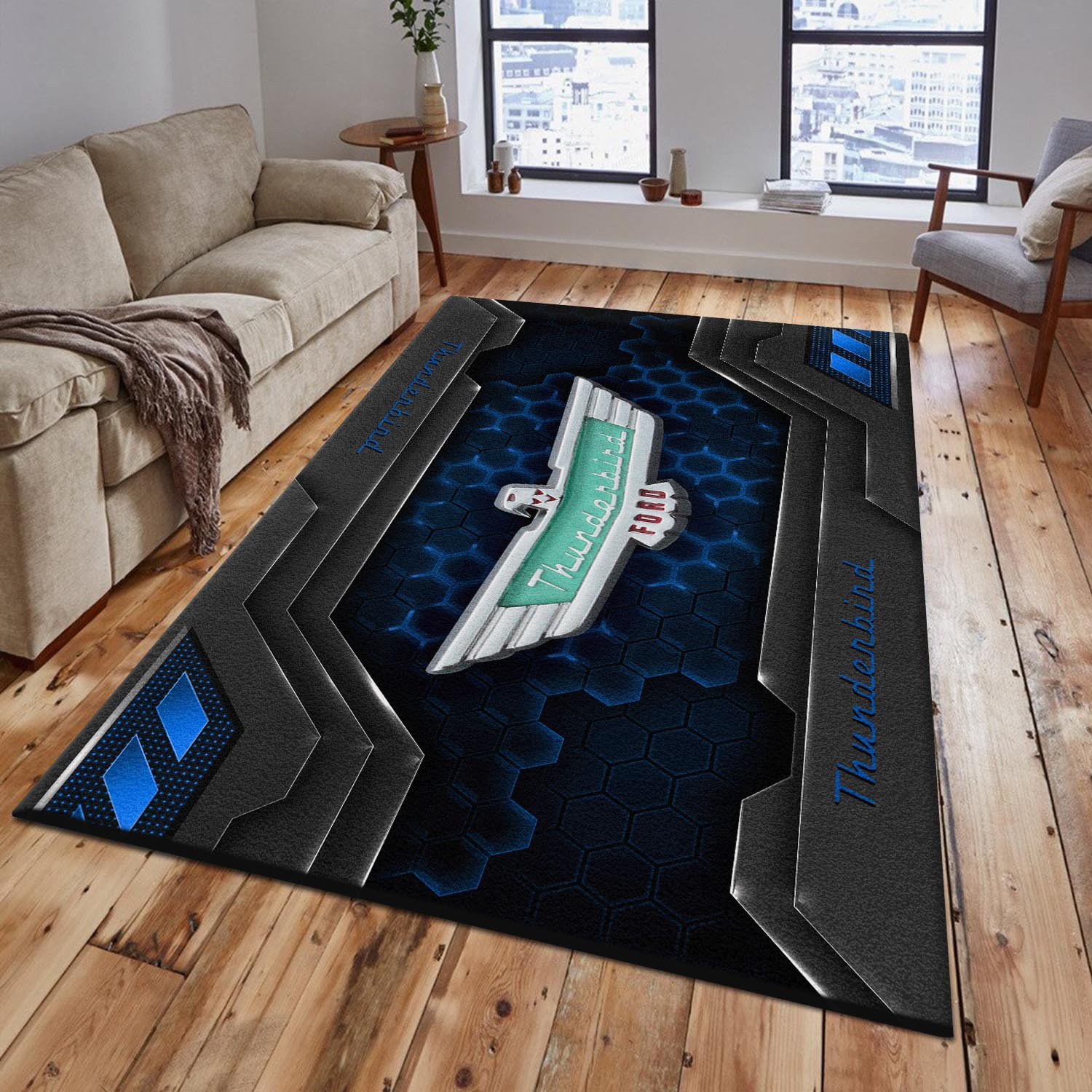 Thunderbird Area Rugs 0338 - Famjoys Thunderbird Area Rugs 0338 - Famjoys