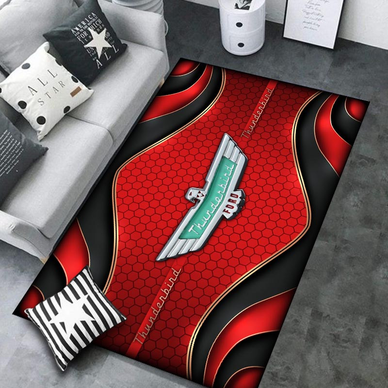 Thunderbird Area Rugs 3956 Multicolor - Famjoys Thunderbird Area Rugs 3956 Multicolor - Famjoys