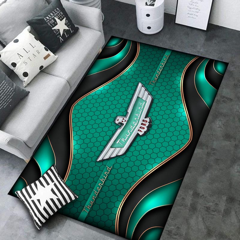 Thunderbird Area Rugs 3956 Multicolor - Famjoys Thunderbird Area Rugs 3956 Multicolor - Famjoys