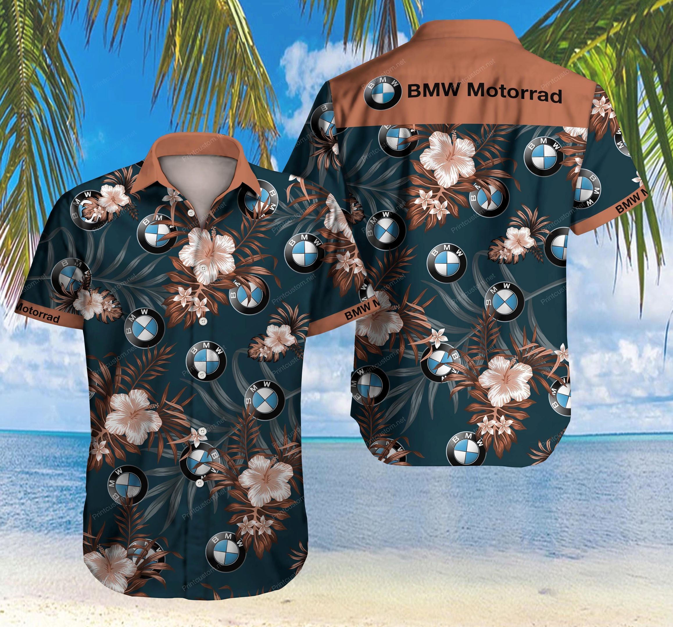 Tlmus Bmw Motorrad Hawaiian Shirt - Famjoys Tlmus Bmw Motorrad Hawaiian Shirt - Famjoys