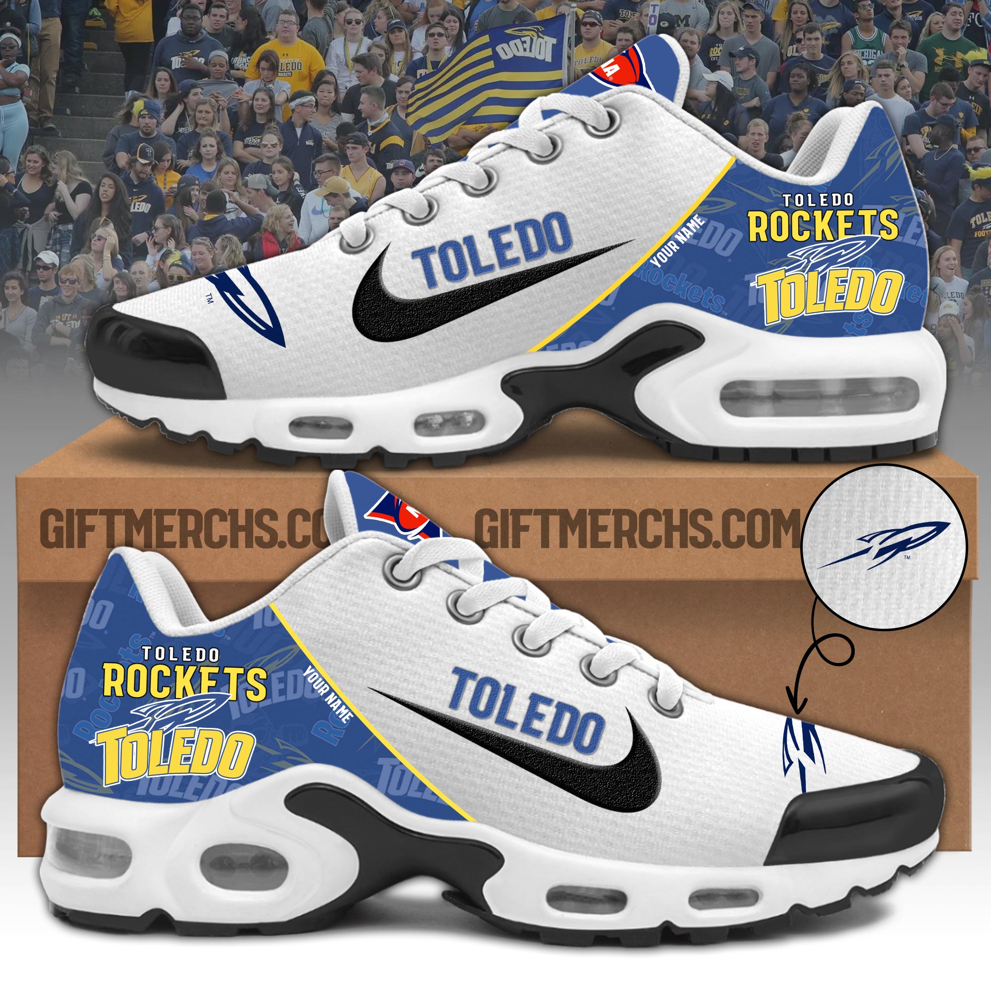 Toledo Personalized Shoes - Famjoys Toledo Personalized Shoes - Famjoys