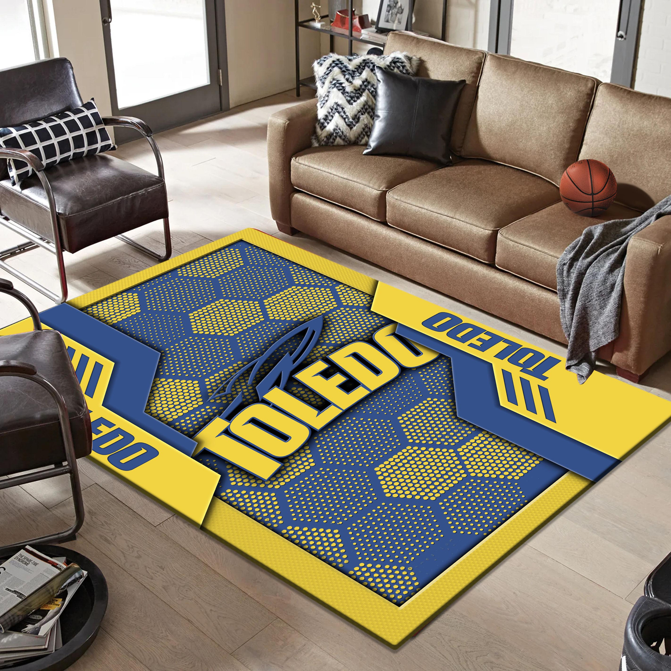 Toledo Rockets Area Rugs 3776 - Famjoys Toledo Rockets Area Rugs 3776 - Famjoys