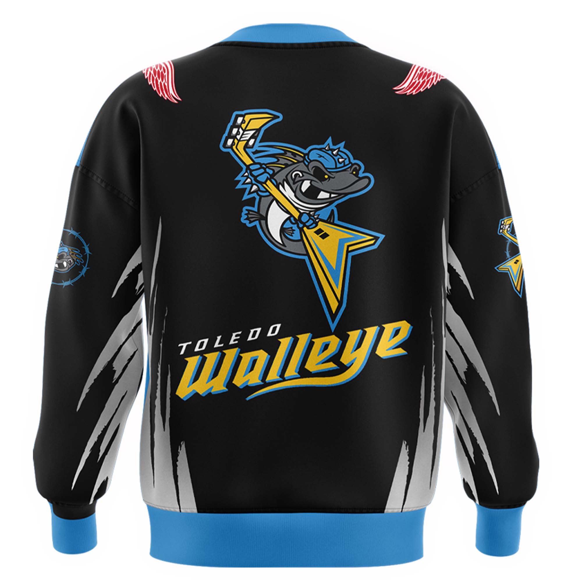 Toledo Walleye 2025 Rock the Rink Sweatershirt - Famjoys Toledo Walleye 2025 Rock the Rink Sweatershirt - Famjoys